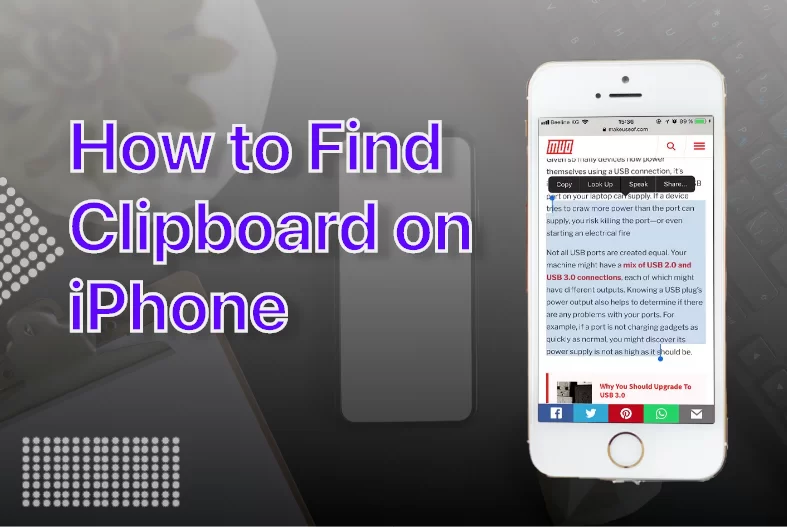 How to Find Clipboard on iPhone