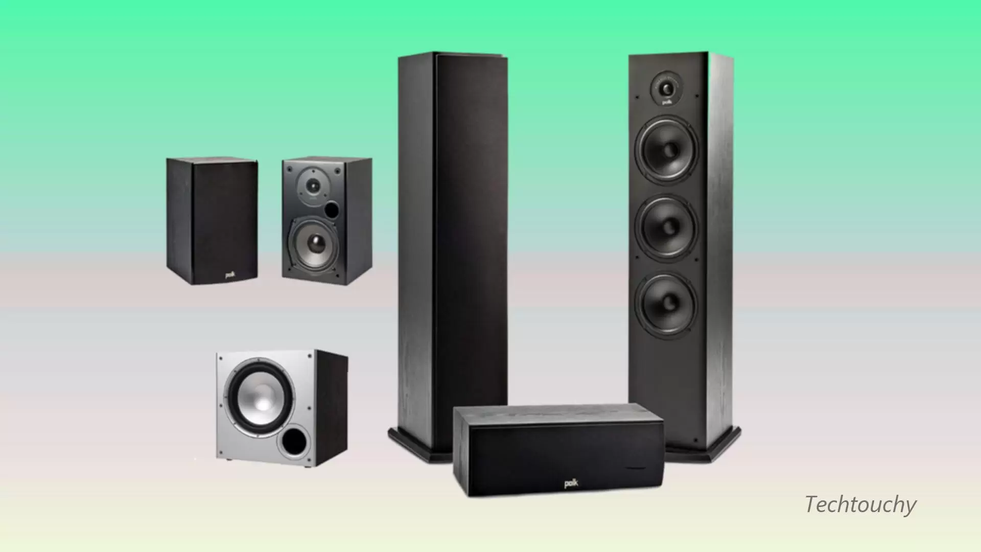 Polk Audio 5.1 Channel Home Theater System